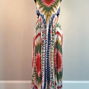 João Incerti for Anthropologie Bandeau Dress with Cutouts Size Medium NWOT